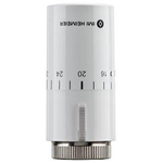 IMI Heimeier thermostaatkop Halo M30x1.5 met temperatuur vergrendeling wit SW202373