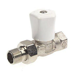 Heimeier Mikrotherm radiatorafsluiter 1/2 recht Kvs 1,61 m3 h 7501412