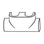 Oventrop Multiblock Afdekkap T haaks chroom 7504178