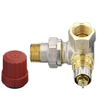 Danfoss Thermostatische radiatorafsluiter 3/8 dubbel haaks LI Kvs 0,65 m3 h RA N10 7572314