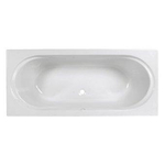 Wisa Toscana bad acryl rechthoekig 180x80x43cm wit 0790002