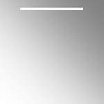 Plieger spiegel 80x80cm met geïntegreerde LED verlichting horizontaal en verwarming 0800250