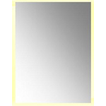 Plieger Ambi spiegel 60x80cm met LED verlichting rondom + verwarming omkeerbaar 0800272