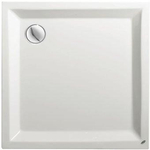 Plieger Kwadrant douchebak 80x80x5cm acryl wit 0941188