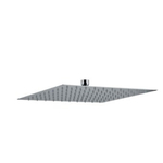 Napolihoofddouche vierkant25x25cm9L/min.geborsteld chroom SW358954