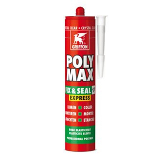 Griffon Poly Max Fix&Seal Express koker à 435 gr wit