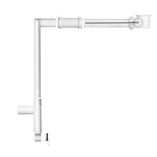 Easy Drain Slim slim waste en slim sifon XF Ø32mm ABS kunststof ultra dun en ruimtebesparend