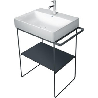 Duravit DuraSquare glazen planchet 57x38cm t.b.v. metalen onderstel 003101 en 003102 zwart