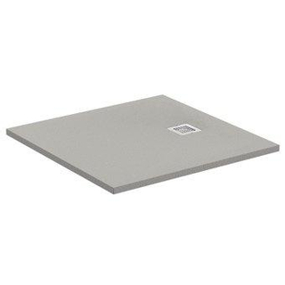 Ideal Standard Ultraflat Solid douchebak vierkant 100x100x3cm betongrijs