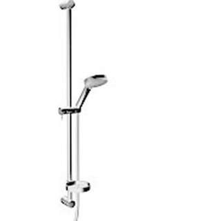 Hansa Hansaviva glijstangset met handdouche Hansaviva 3 st 90cm met doucheslang 175cm met zeepschaal chroom