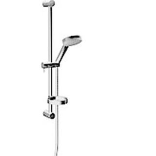 Hansa Hansaviva glijstangset met handdouche Hansaviva 1 st 60cm met doucheslang 175cm met zeepschaal chroom