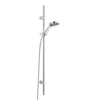 Kludi A QA glijstangsetset 110cm inclusief doucheslang en 3S handdouche chroom