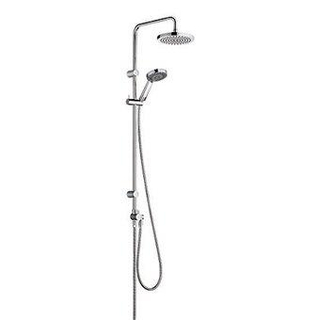 Kludi A QA S Dual showersystem inclusief handdouche en hoofddouche chroom