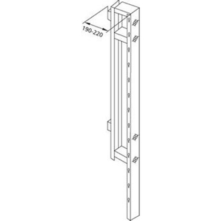 Burda Santro 2000 tussendrager 1080mm D 190 220mm