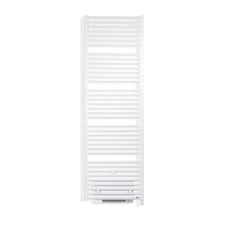 Vasco Iris HD-EL-BL elektrische designradiator met blower 1790x500mm, 1000W zwart structuur (RAL9005)