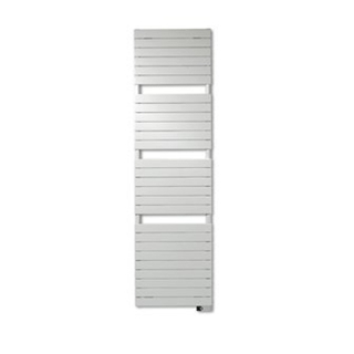 Vasco Aster HF-EL designradiator elektrisch horizontaal 1205x500mm, 750W wit