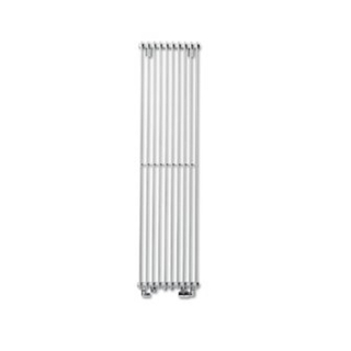 Vasco Tulipa TV2 designradiator verticaal dubbel 1800x1170mm 4399W - aansluiting 1008 wit