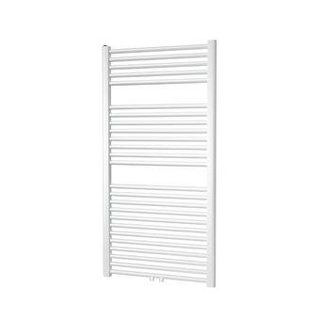 Plieger Palmyra designradiator horizontaal middenaansluiting 1175x500mm 580W wit structuur