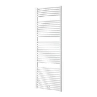 Plieger Palmyra designradiator horizontaal gebogen middenaansluiting 1775x600mm 1046W zwart