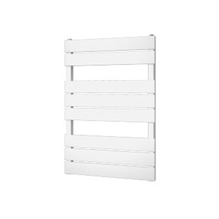 Plieger Genua designradiator horizontaal 800x550mm 405W zilver metallic