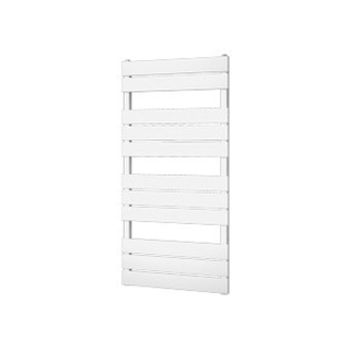 Plieger Genua designradiator horizontaal 1120x550mm 558W parelgrijs (pearl grey)