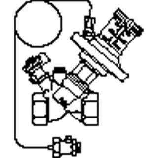 Oventrop Hydromat Drukverschilregelaar DTR 1 1/2 DN40 25 70 KPA Kvs = 150 m3/h binnendraad