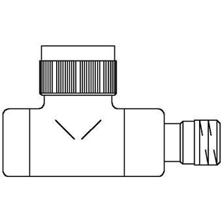 Oventrop Thermostatische radiatorafsluiter E 1/2 recht Kvs 0,65 m3 h wit