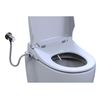 Rapo Lavalino douchewc closetztting met wateraansluiting en bidet-functie met softclose en quick release wit