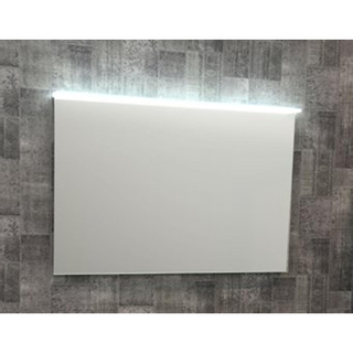 Plieger Edge spiegel met LED verlichting boven 100x65cm