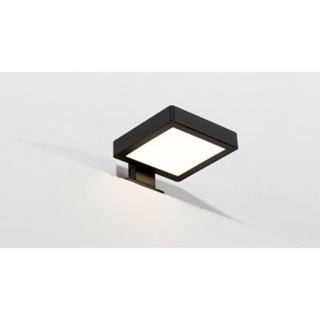 Plieger Stream Nero opbouw LED verlichting vierkant 230V incl. bevestiging zwart