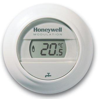 Honeywell Round kamerthermostaat 24V Modulation/OpenTherm CV + warmwater wit