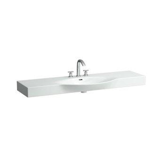 Laufen Palace meubelwastafel 150x51x16.5cm 1 kraangat keramiek wit