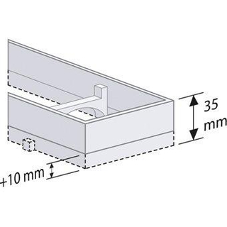 Easy Drain Modulo taf verhogingsframe 100cm voor graniet of marmer