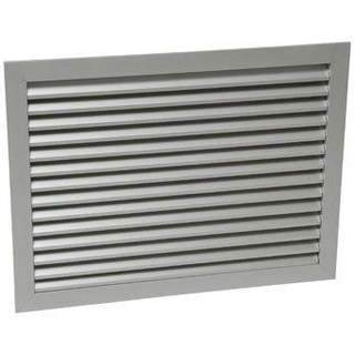 Whirlpool inspectie en ventilatierooster met frame 40x30cm aluminium