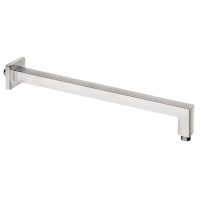 Kludi A-QA douchearm wandbevestiging 1/2x40cm met vierkante rozet chroom