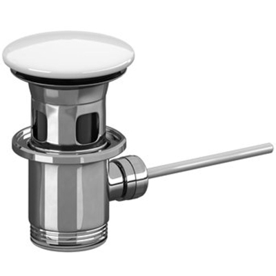Villeroy & Boch afsluitbare afvoerplug m. vlakke keramische afdekking ceramic+ stone white
