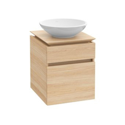 Villeroy & Boch Legato onderkast met 2 laden voor opzetwastafel 60x50x55cm matwit