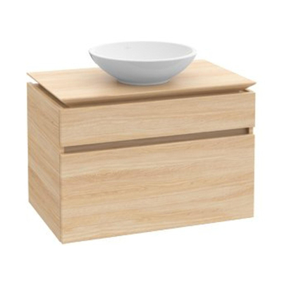 Villeroy & Boch Legato onderkast met 2 laden voor opzetwaskom midden 100x50x55cm matwit