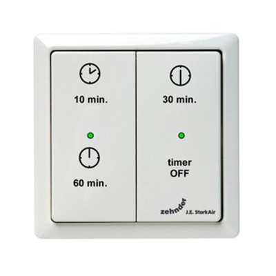 Zehnder J.E. StorkAir Schakelaars Draadloze bediening RF Timer