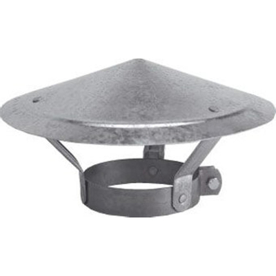 Burgerhout regenkap Ø170-180mm Aluminium blank