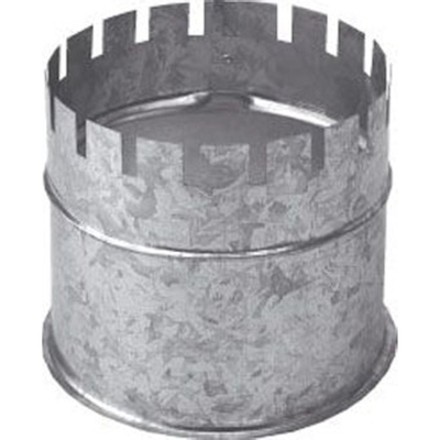 Burgerhout Nisbus nisbus Ø100mm gegalvaniseerd