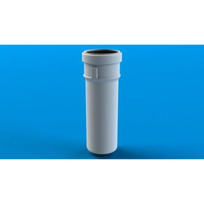 Burgerhout Safe-PP rookgasafvoerbuis Ø80 l=500mm PP wit