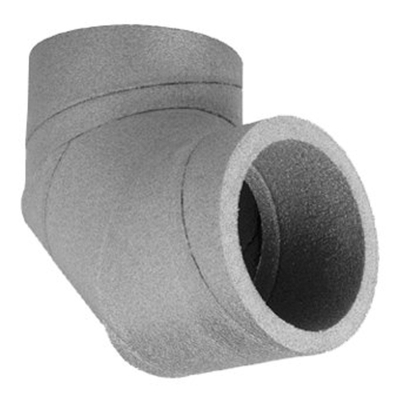 Ubbink Rolux Bocht geisoleerd leidingsysteem 180mm 90°