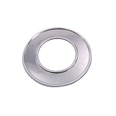 Burgerhout rozet Ø150mm Aluminium enkelwandig