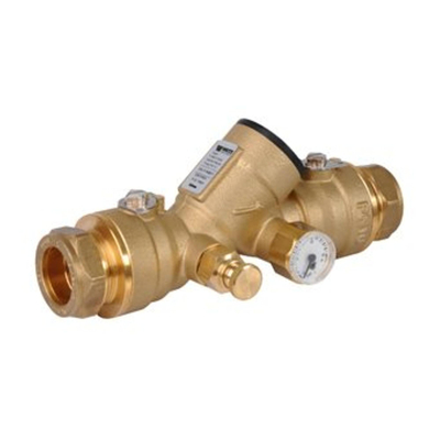 Watts Keerklep type CC551 2 x klem 28mm KIWA