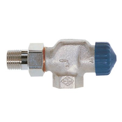 Heimeier Thermostatische radiatorafsluiter 1/2 haaks verkeerd Kvs 1,85 m3 h lage weerstand