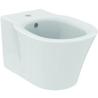 Ideal Standard Connect Air wandbidet met kraangat met verdekte bevestiging 36x54cm wit