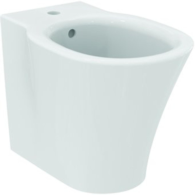 Ideal Standard Connect Air staand bidet met kraangat met verdekte bevestiging 36x54.5cm wit