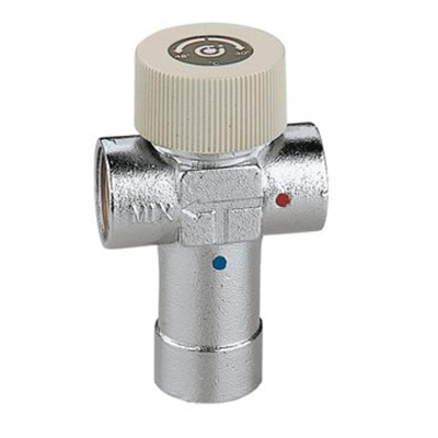 Caleffi mengventiel thermostatisch 1/2" 40-70°C