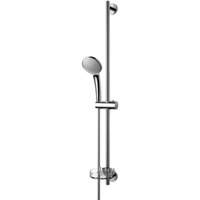 Ideal Standard Idealrain glijstangset 90cm met handdouche 100mm 1 stand chroom